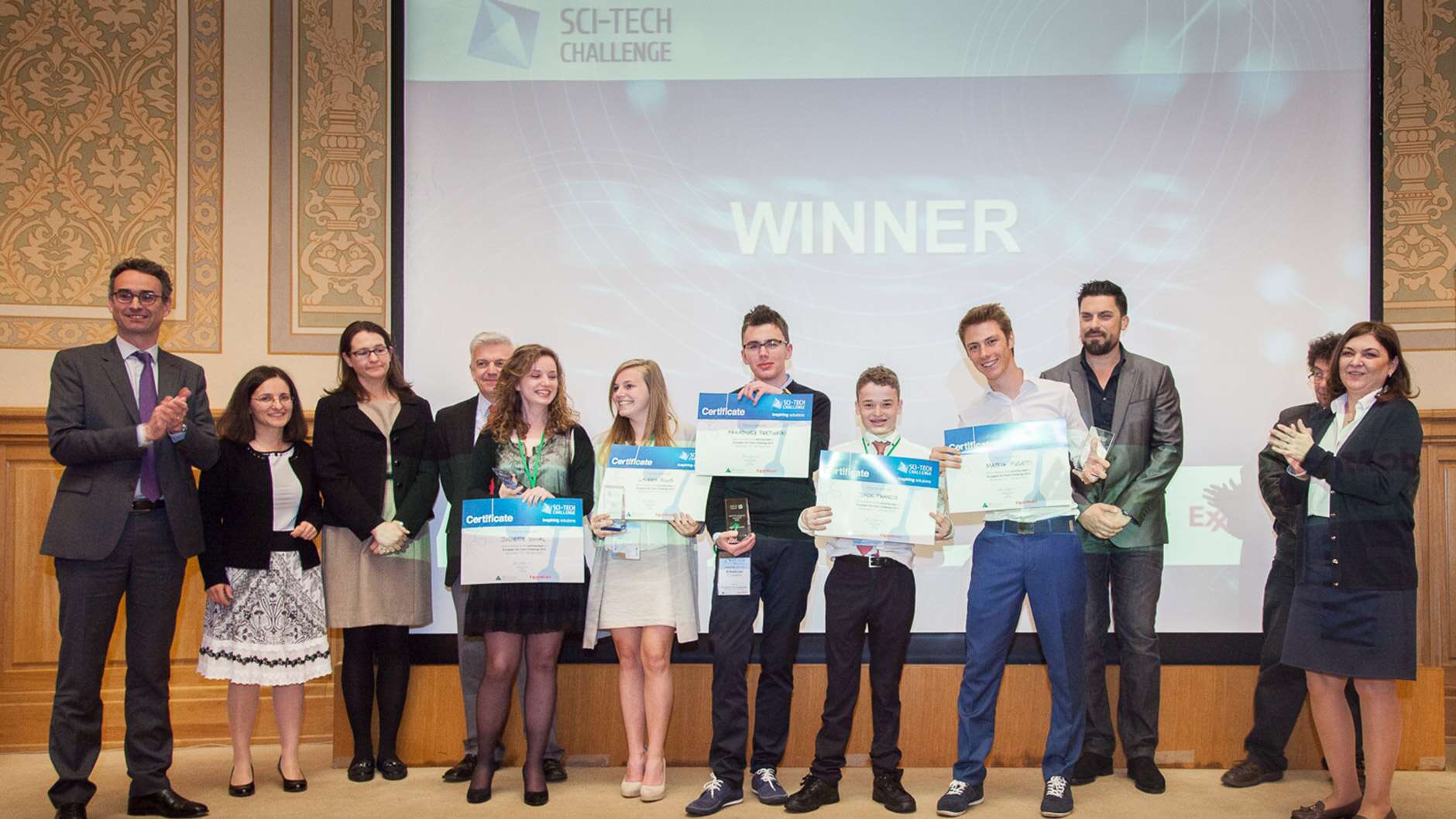 JA-Europe Sci-Tech Challenge winners