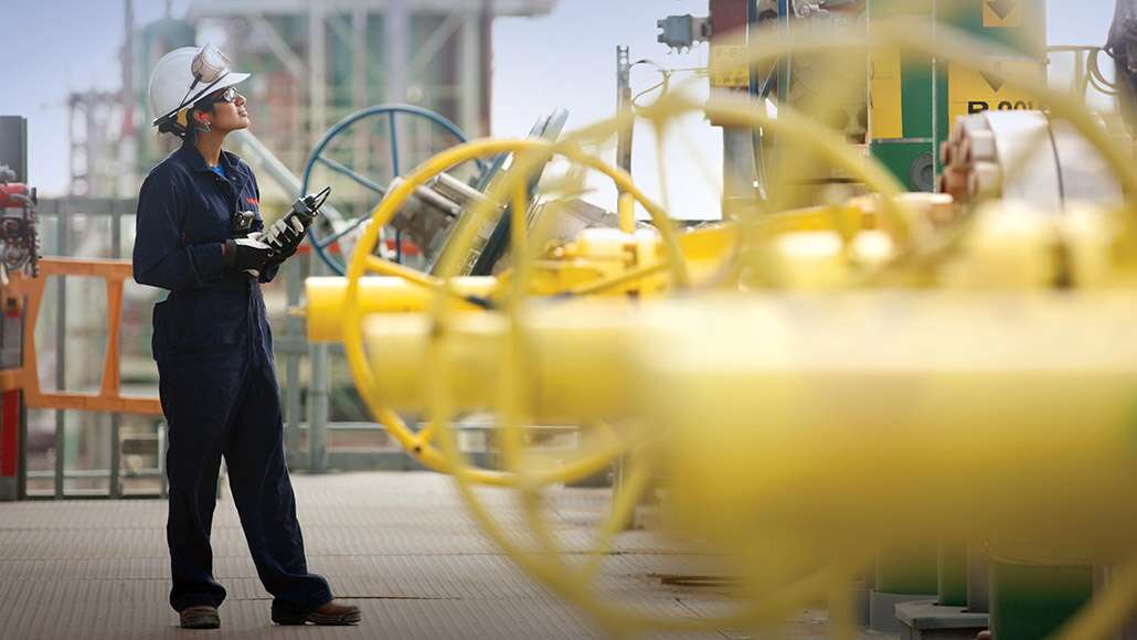 An employee at the baton rouge site