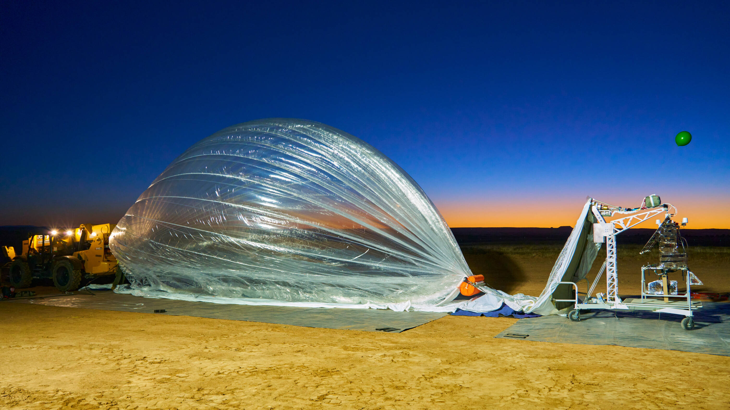 Hovering at approximately 60,000 feet, the stratospheric balloon we launched in the Permian uses advanced imaging technology and data processing platforms to detect methane emissions over a vast area.