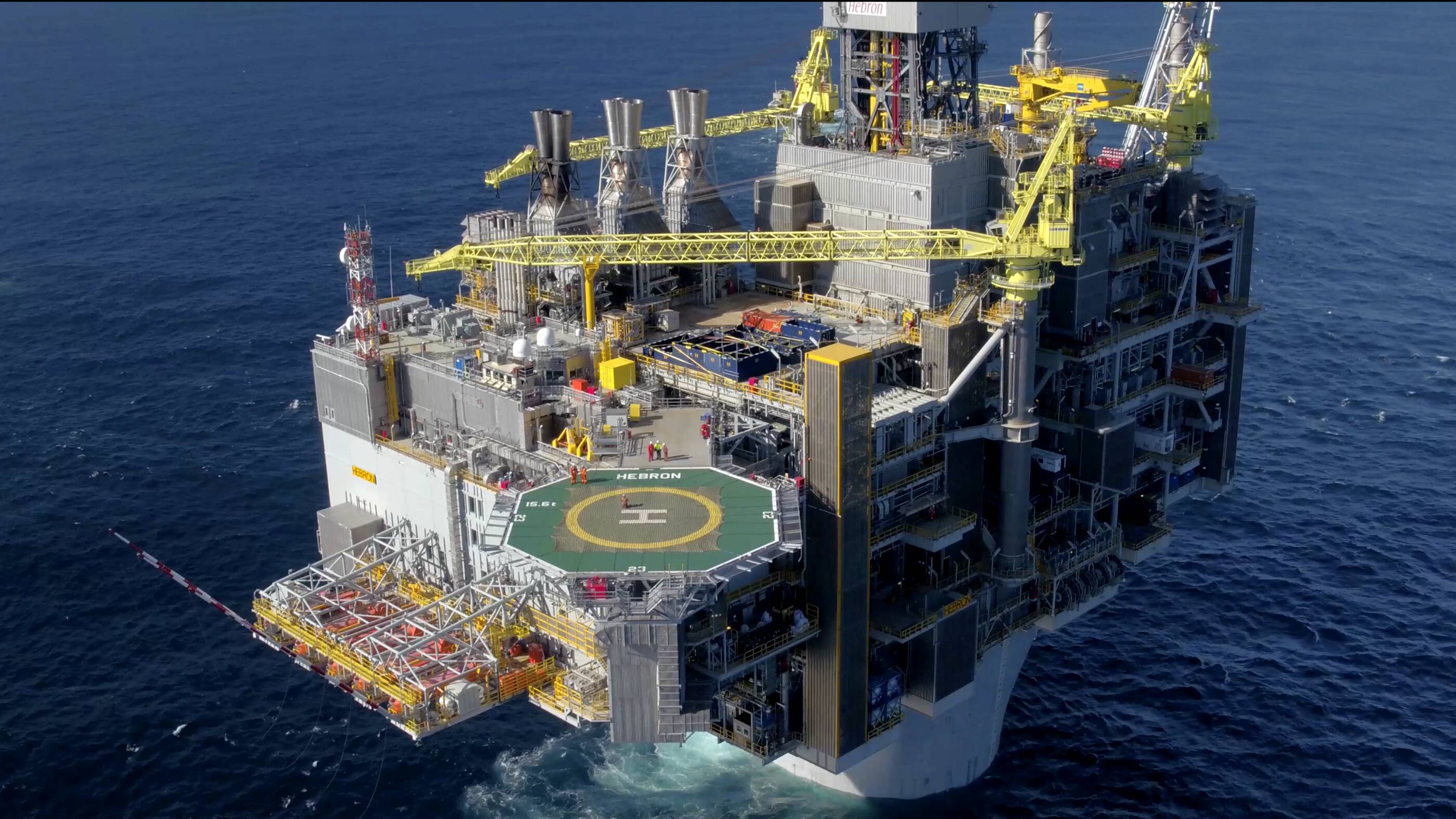 Offshore Hebron platform